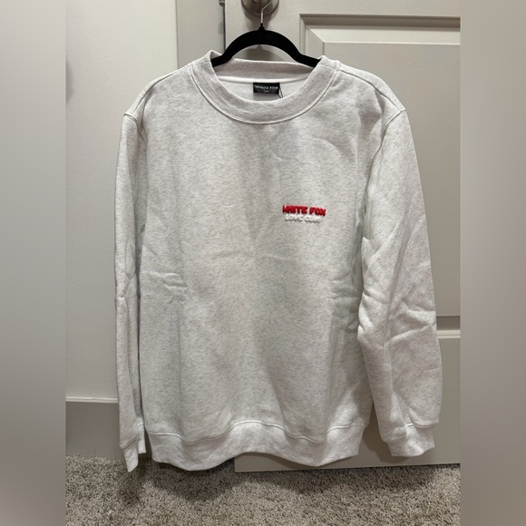 White Fox S/M Love Club Since 13 Sweatshirt. 💕⚡️